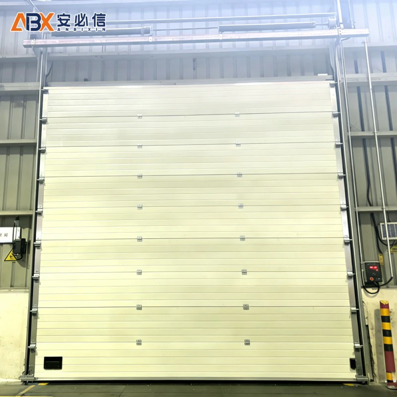 青岛敦化路街道钢质提升门